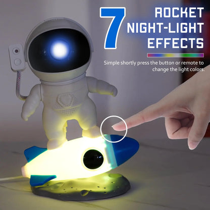 Astronaut Galaxy Projector Star Night Light